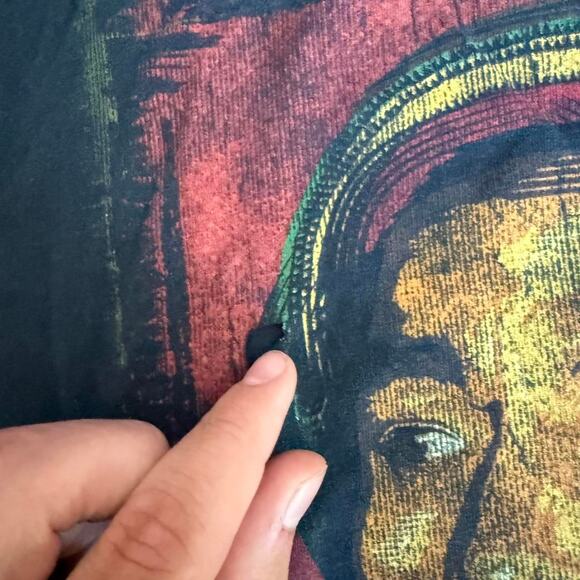 Black Bob Marley Graphic T-Shirt - Picture 6 of 8